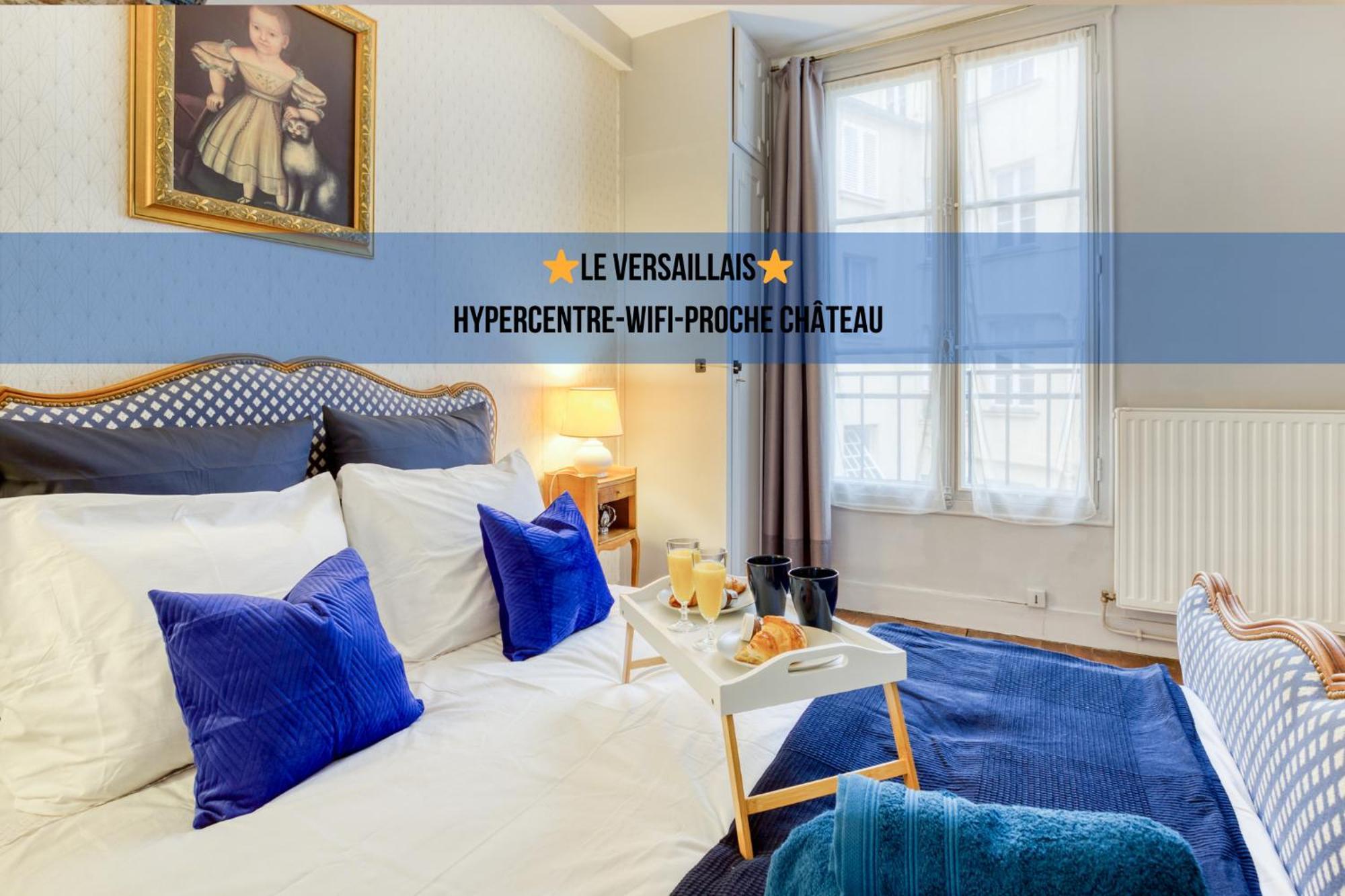 * Le Versaillais*2 Min A Pied Du Chateau Versalles Exterior foto